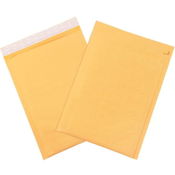 Self Seal Bubble Mailers w/Tear Strip, Kraft #7